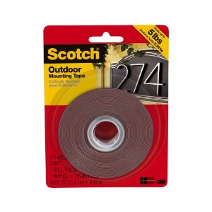 Scotch outdoor mounting tape