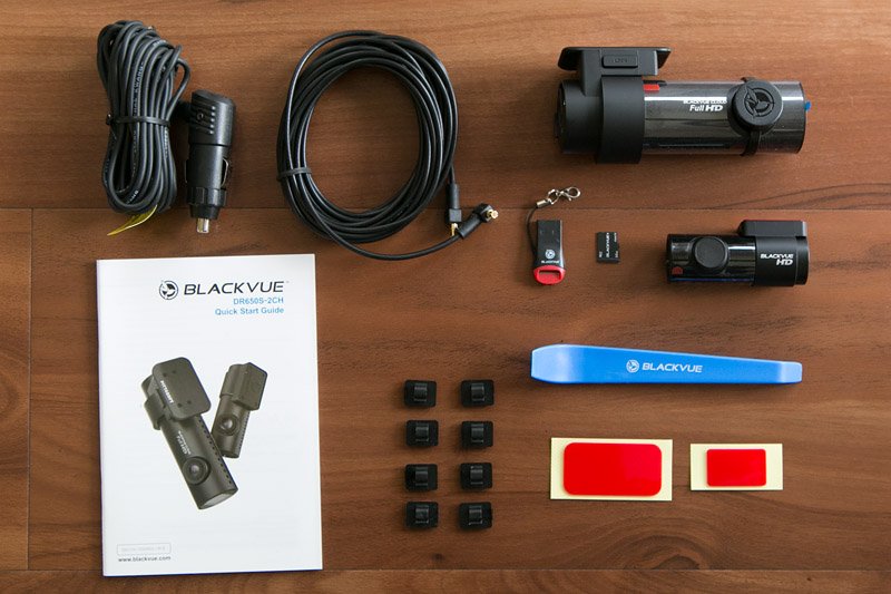 Blackvue DR650S-2CH Review: Dashcam Components Included