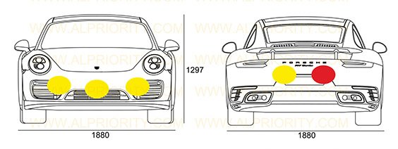 ALP Tx Sensor Placement Porsche 911