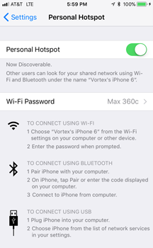 Escort Max360c Review WiFi Tethering iOS