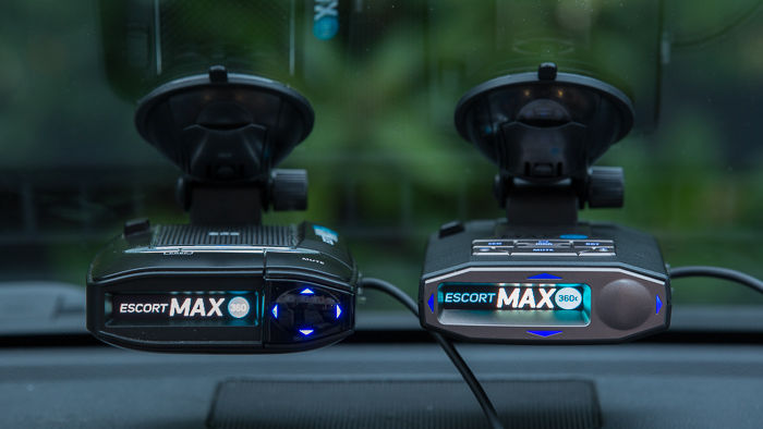 Escort Max360 and Max360c with arrows