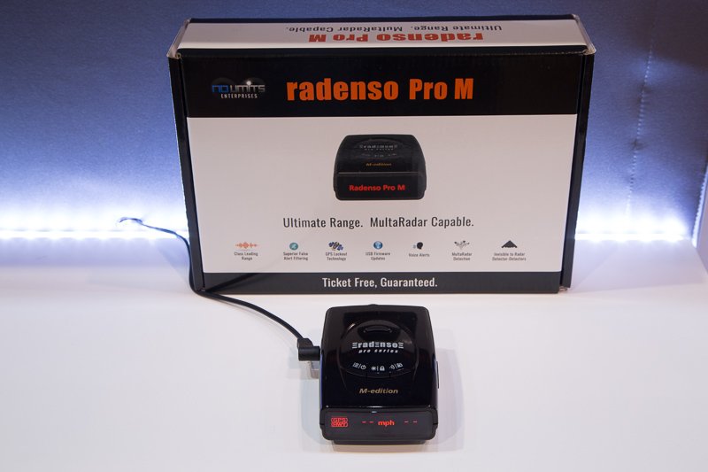 Radenso Pro M on display