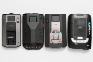 Escort iX, Redline EX, Max 360c, and Max360 radar detectors