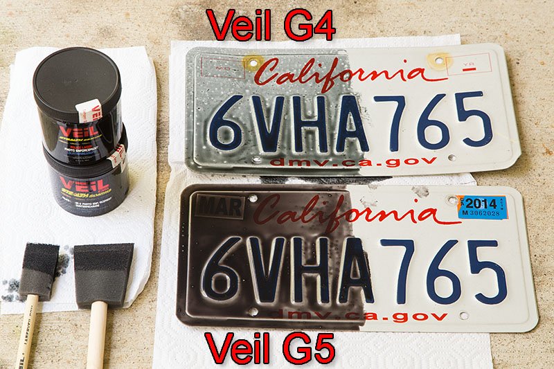 Veil G4 & G5 plates painted