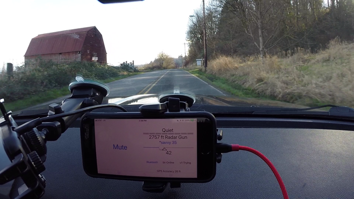 V1Driver for radar detector testing