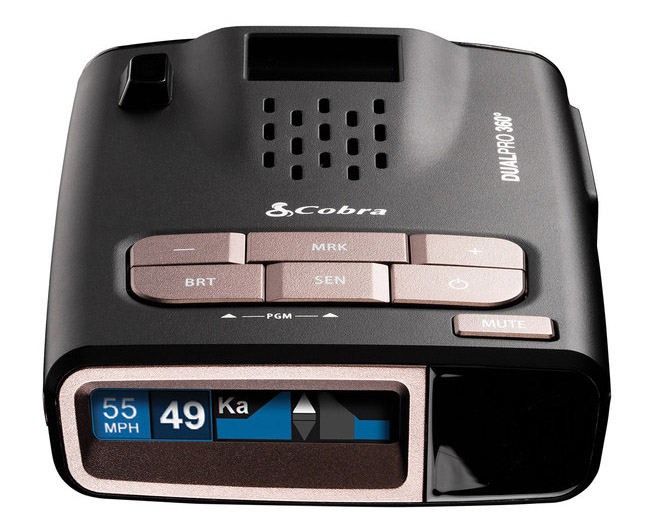 Cobra DualPro 360 radar detector