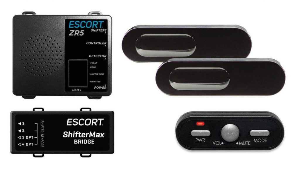 Escort ZR5 laser shifters