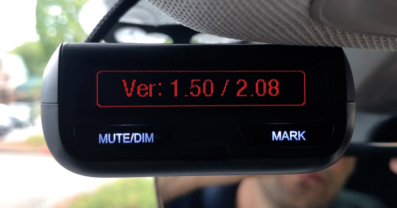 Uniden R3 running firmware 1.50