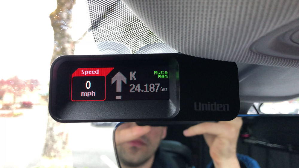 Uniden R7 locked out signal