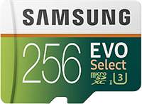 Samsung 256gb MicroSD Card for 44% Off