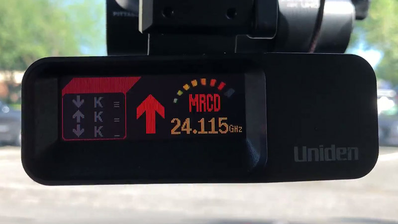 R7 alerting to MRCD ahead and 3 locked out K band signals