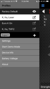 V1connection profiles