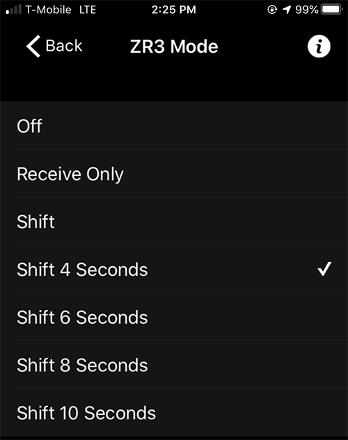 Escort AutoJTK settings in Escort Live