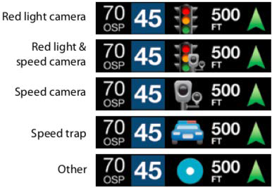 Max 3 marked locations