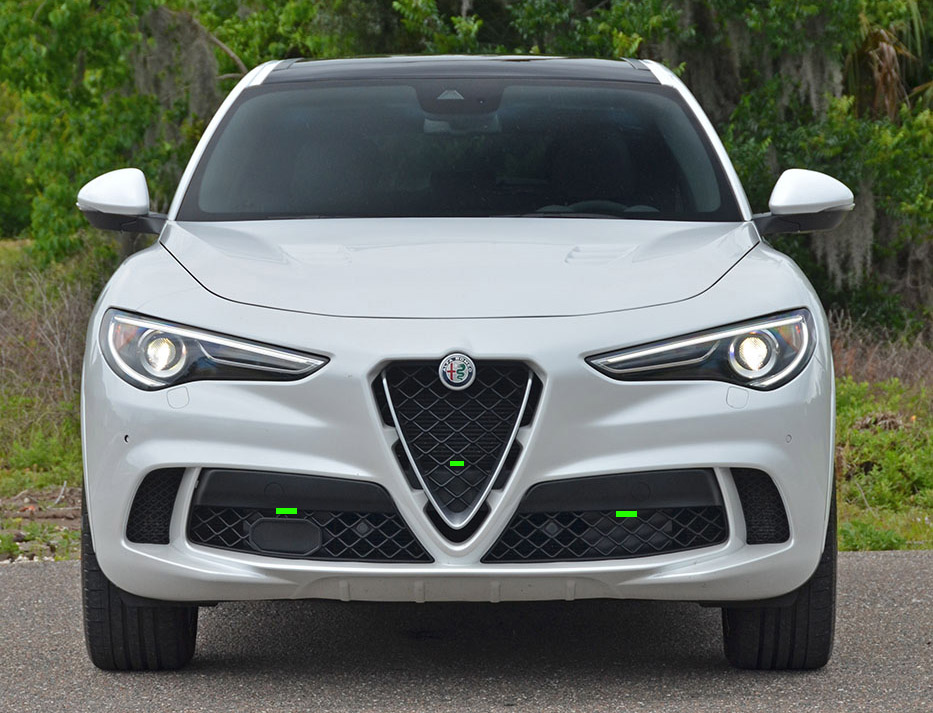 Alfa Romeo Stelvio Front ALP Placement