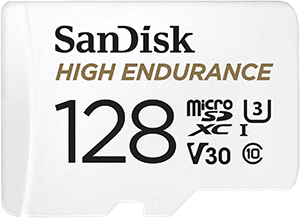 SanDisk 128GB High Endurance MicroSD Card