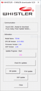 Whistler Titan Review - Vortex Radar