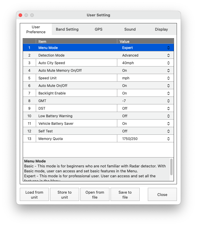 Uniden R4 Firmware 1.26 Vortex Radar