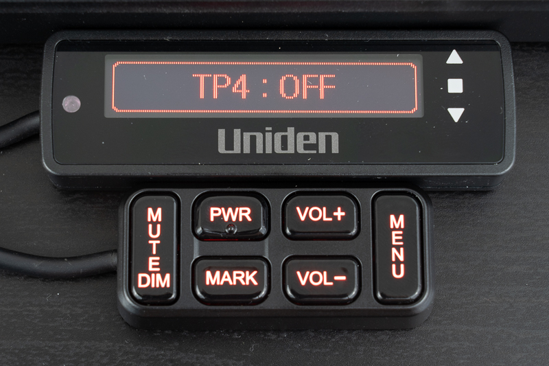 Uniden R9 TP4 Off