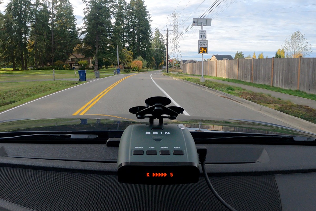 Rocky Mountain Radar Odin vs Speed Sign