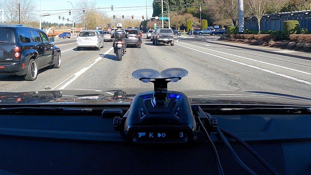 Whistler CR93 K band alert